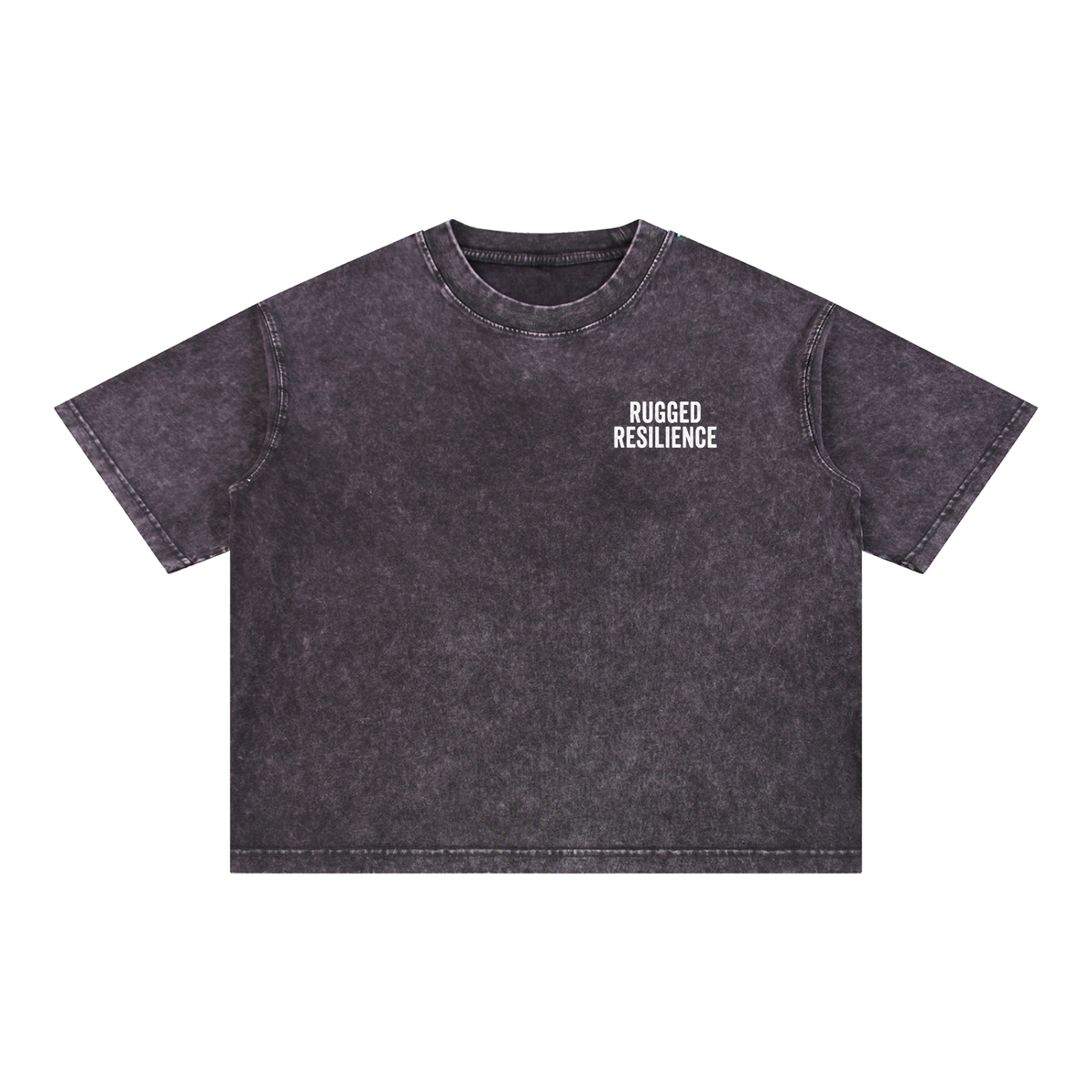 Mineral Wash Boxy Cotton T-Shirt