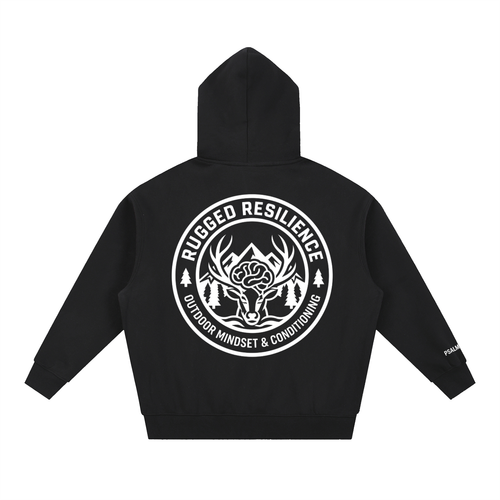 Essential Oversized Boxy Fit Fleece Hoodie